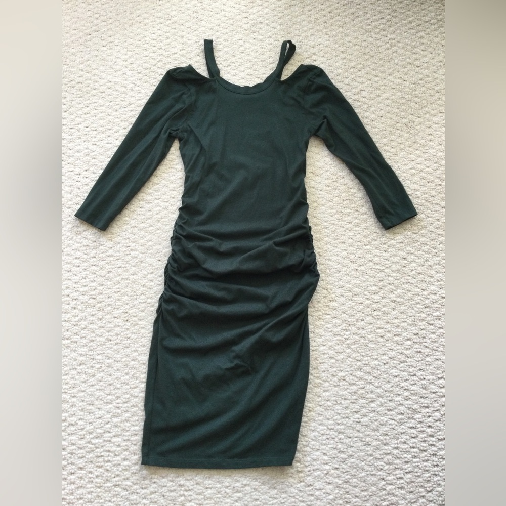 Michael Stars ruched t-shirt dress
